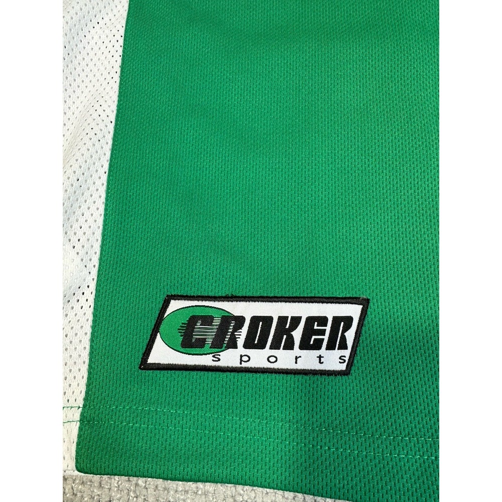 Croker Ireland Rugby Jersey Mens Large Green Orange Polo Shirt NWT Read - Picture 8 of 16